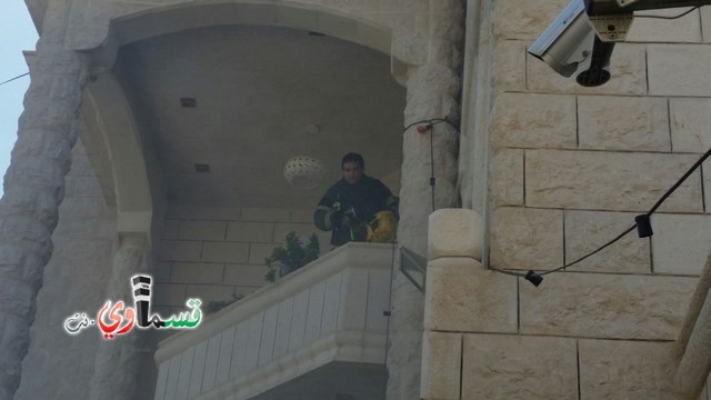 كفر قاسم : اندلاع حريق بأحد البيوت شمالي المدينة بدون اصابات